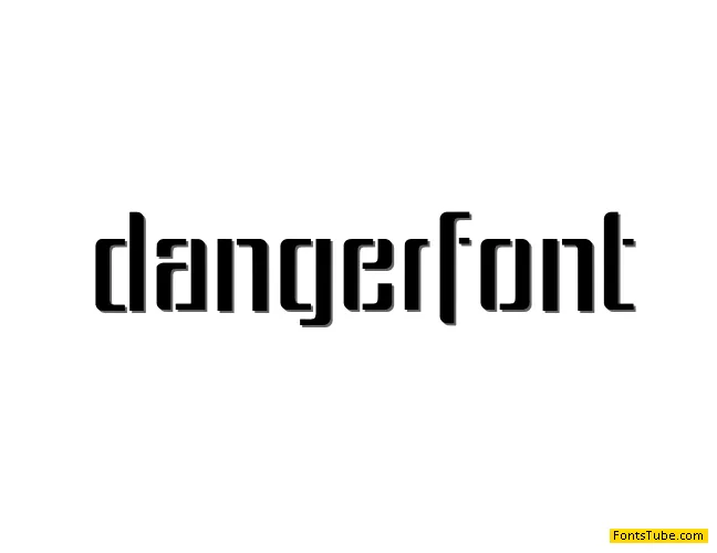 dangerfont Font