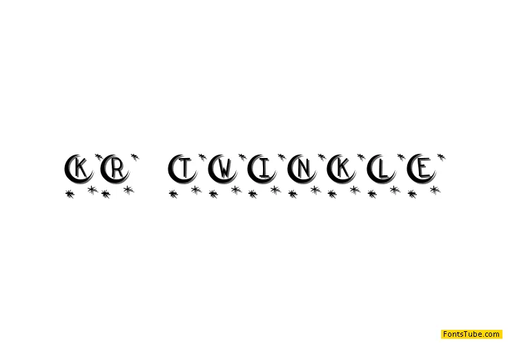 KR Twinkle Font