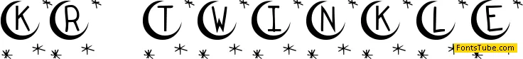KR Twinkle Font