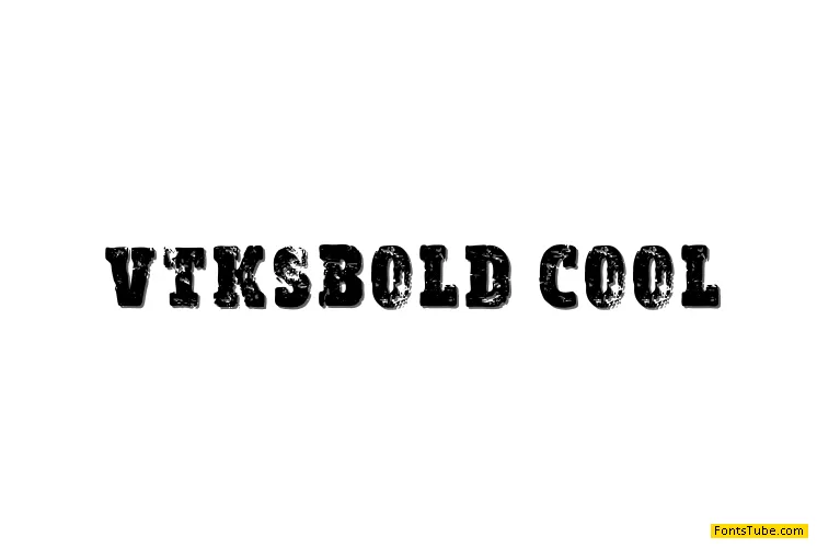 vtks Bold&Cool Font