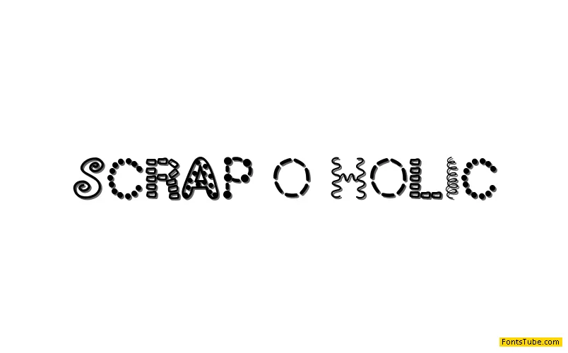 ScrapOHolic Font