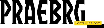 Praetorium BB Font