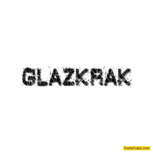 Glaz Krak Font