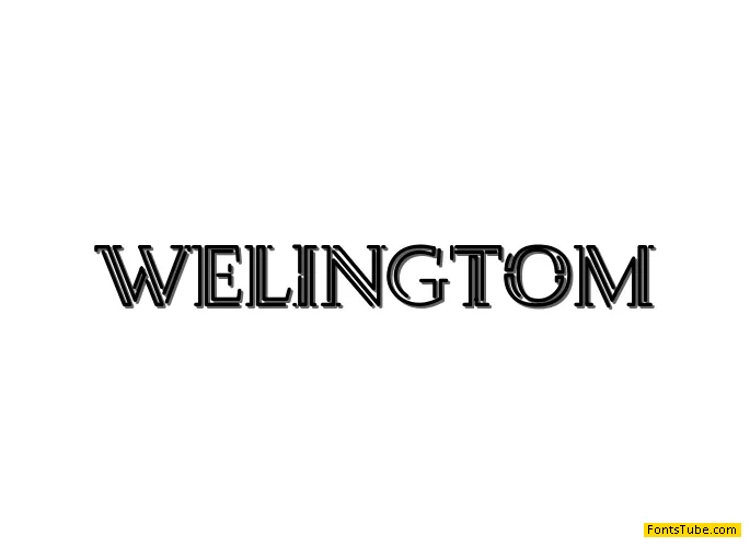 Welingtom Font