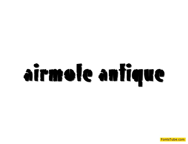 Airmole Font Family