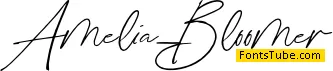 Amelia_Bloomer Font