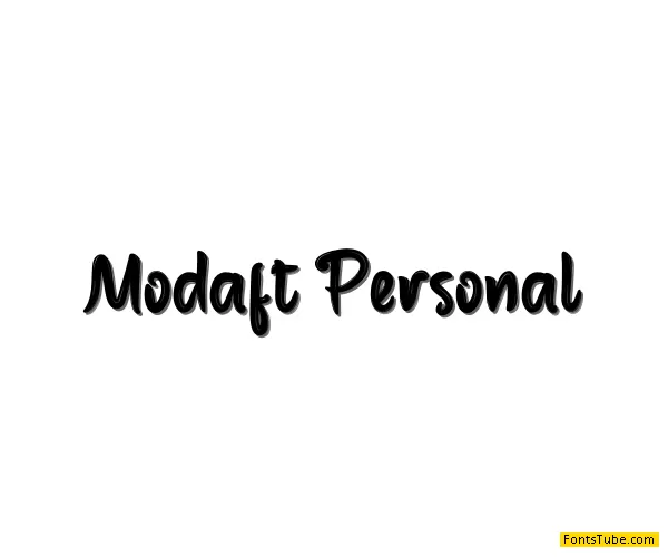 Modaft Font