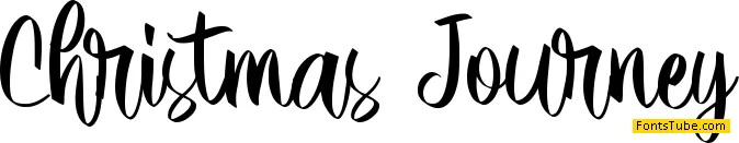 Christmas Journey Font