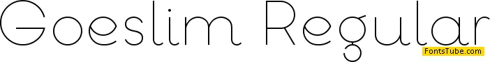Goeslim Font Family