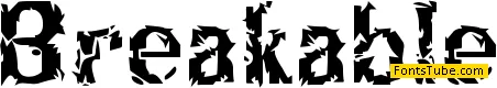 Breakable Regular Font