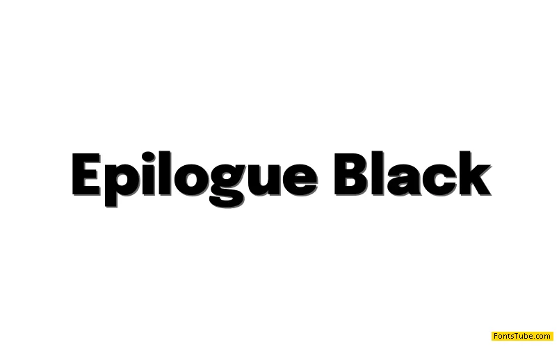 Epilogue Font Family