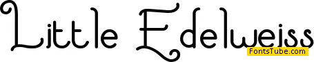 Little Edellweiss Font