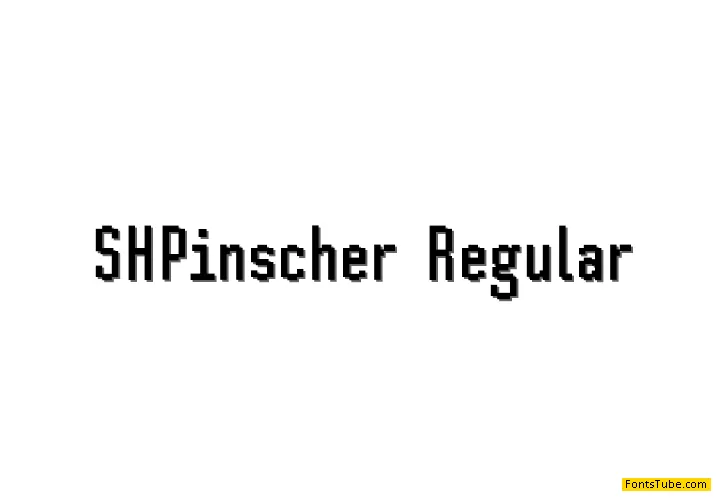 SH Pinscher Font