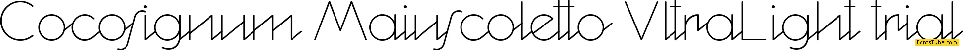 Cocosignum Font Family