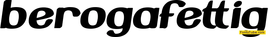 Beroga Font Family