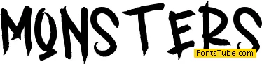 MONSTERS Font