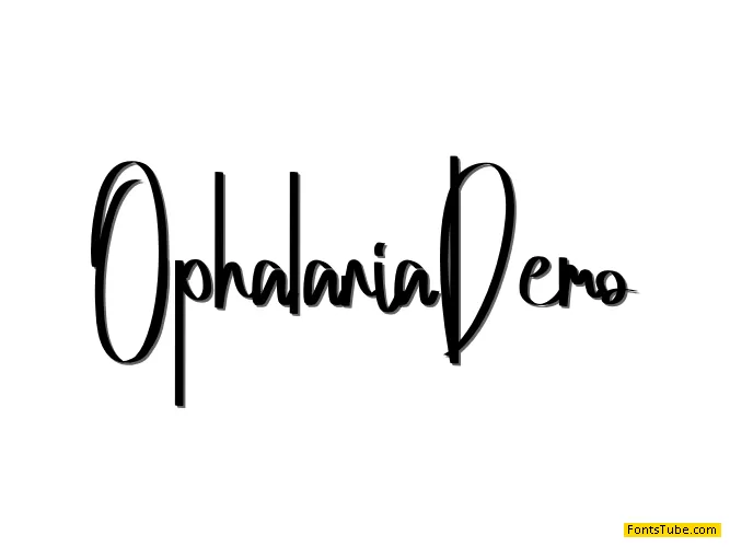 Ophalaria Font