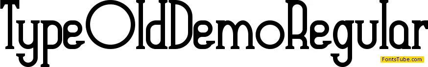 Type Old Demo Font Family