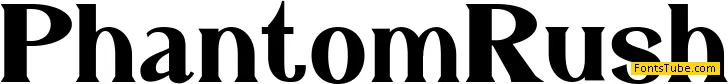 Phantom Shrine Font