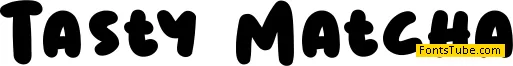 Tasty Matcha Font