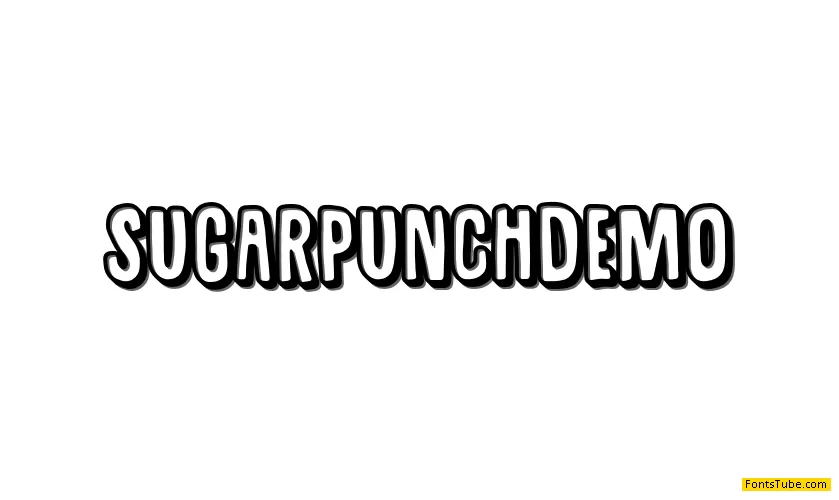 Sugarpunch DEMO Font
