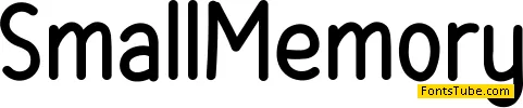 Small Memory Font