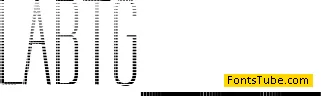 Labtop Graphed Font