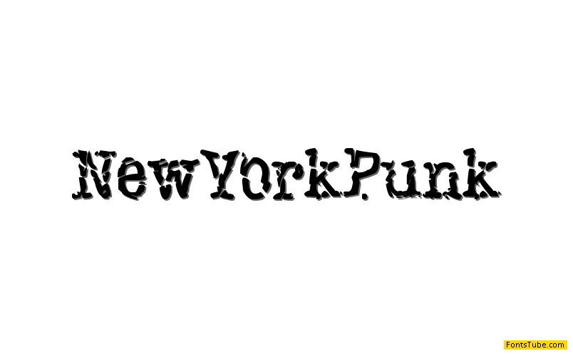 New York Punk Font