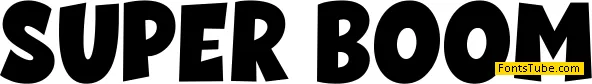 Super Boom Font