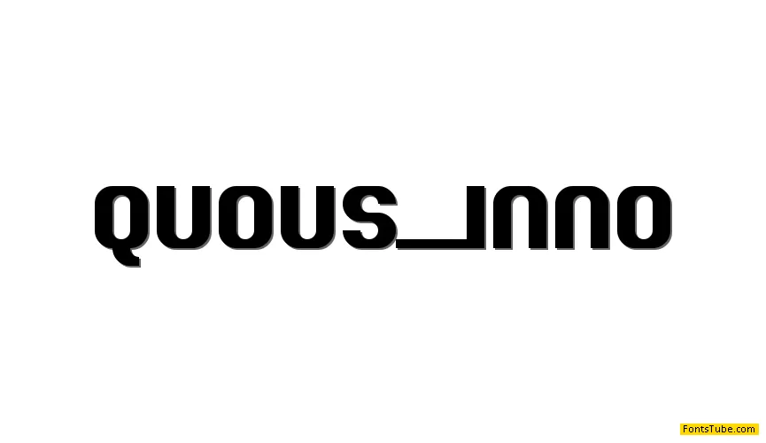 Quous Inno Font