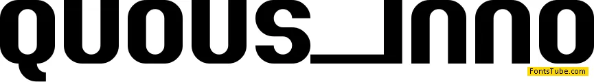 Quous Inno Font