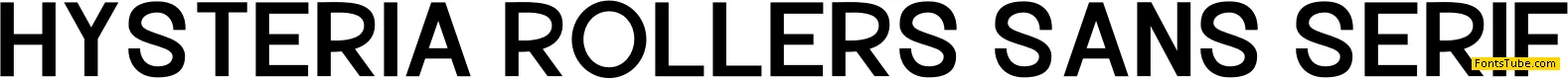 Hysteria Rollers Sans Serif