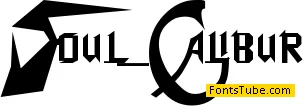 SoulCalibuR Font
