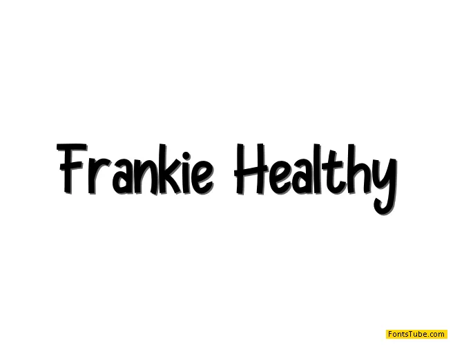 Frankie Healthy Font