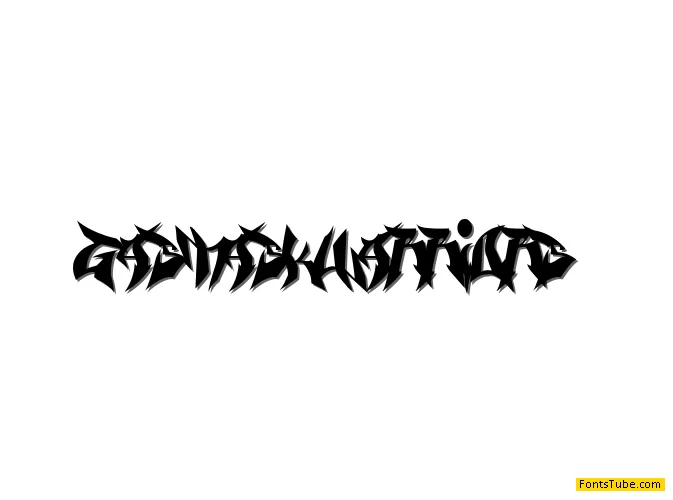 Gas Mask Warriors Font