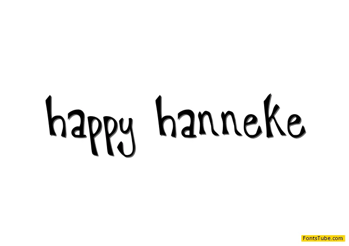 happyhanneke Font