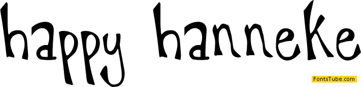 happyhanneke Font