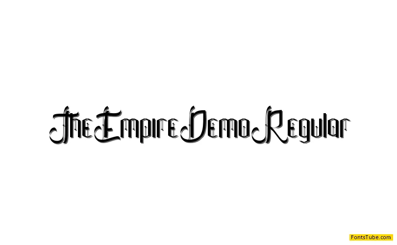 The Empire Demo Font Family