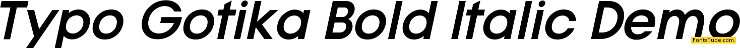 Typo Gotika Font Family