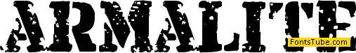 Armalite Rifle Font