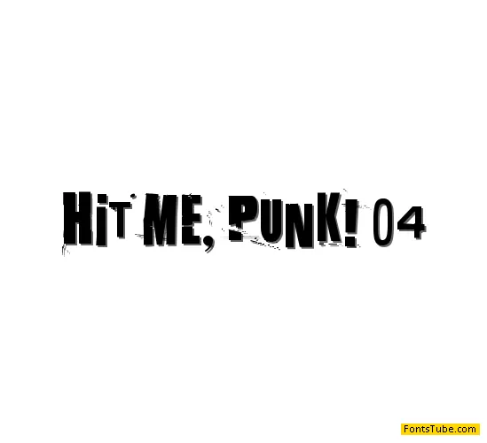 Hit me, punk!
