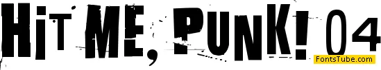 Hit me, punk!