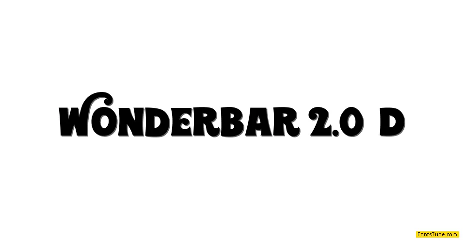 Wonderbar 2.0 Font