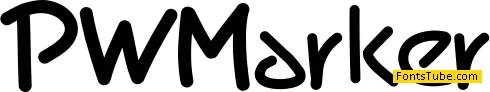 PWMarker Font