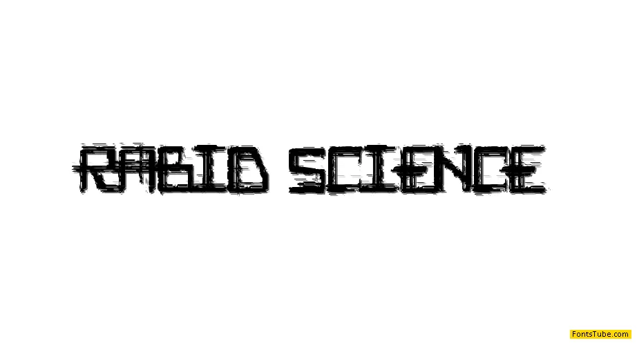Rabid Science Font