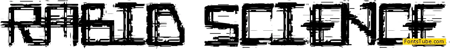 Rabid Science Font