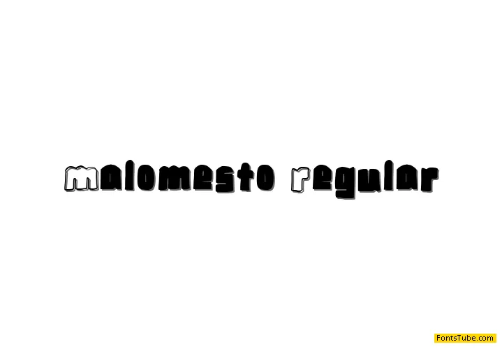 Malomesto Font