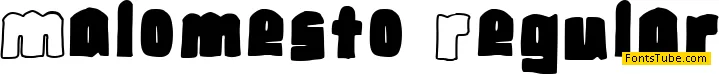 Malomesto Font