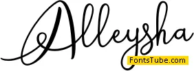 Alleysha Font