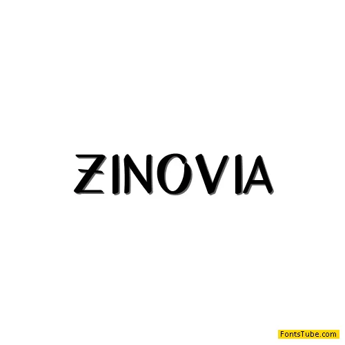ZINOVIA Font
